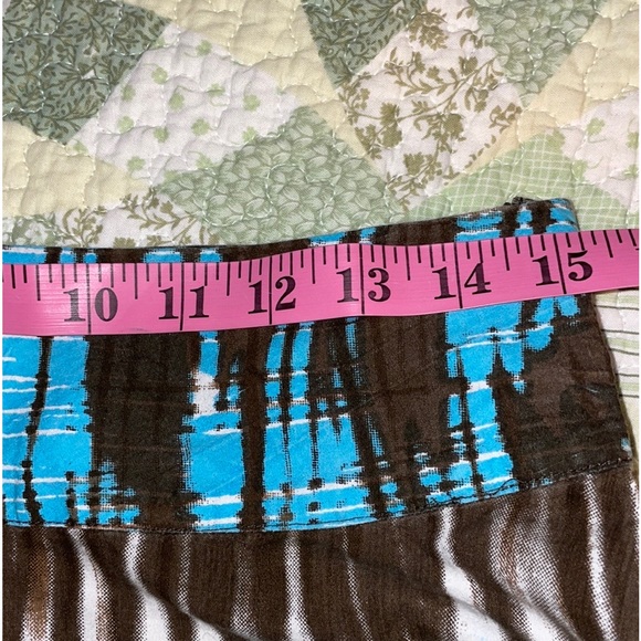 14  Tribal Western MAXI FULL SKIRT Side Zipper - Picture 4 of 15